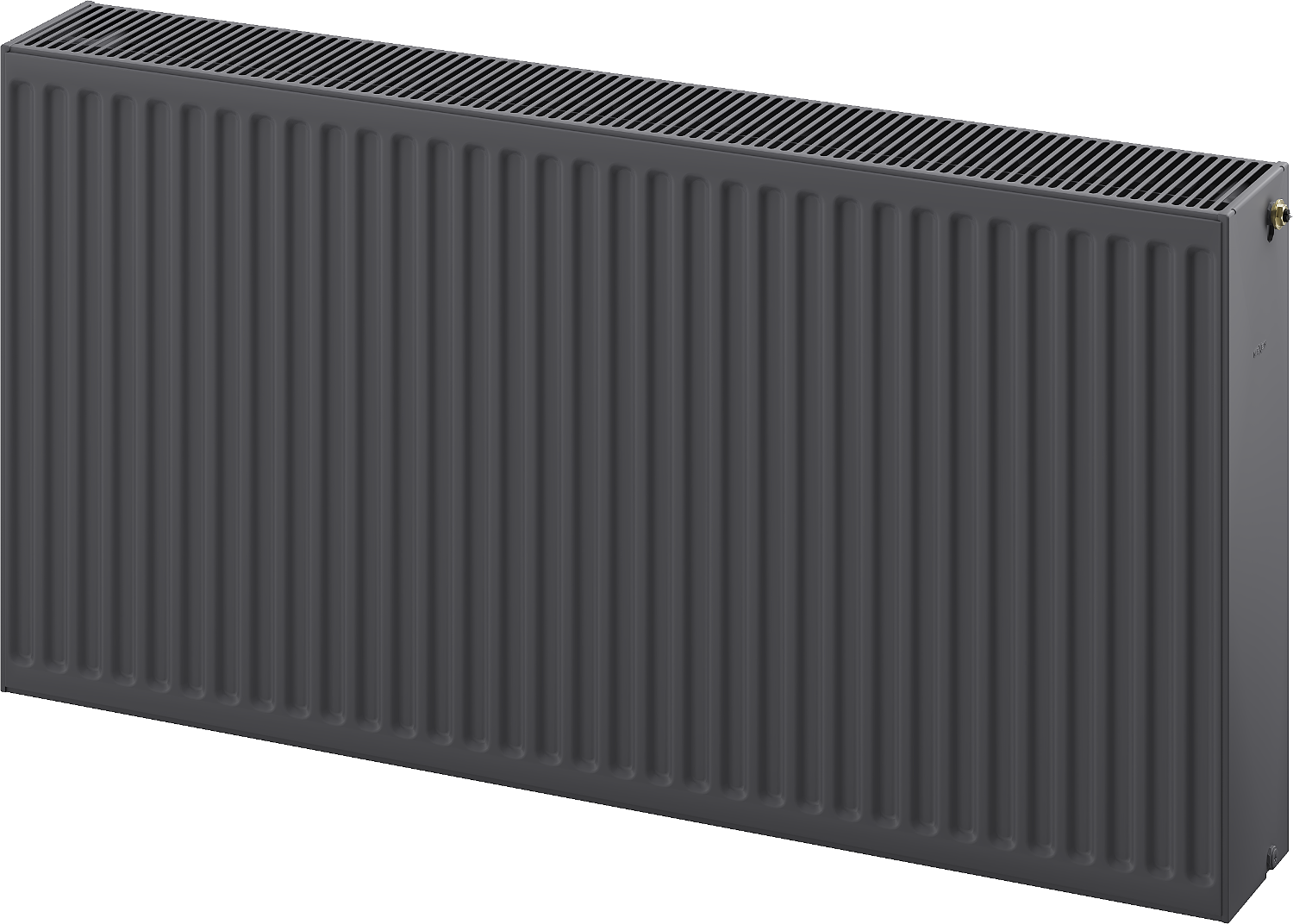 Mexen CC33 grzejnik płytowy 400 x 1300 mm, podłączenie dolne środkowe, 2195 W, antracyt - W6C33-040-130-66
